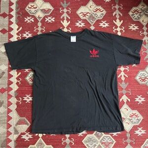 Adidas black t-shirt XL